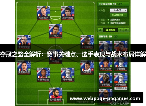 夺冠之路全解析：赛事关键点、选手表现与战术布局详解