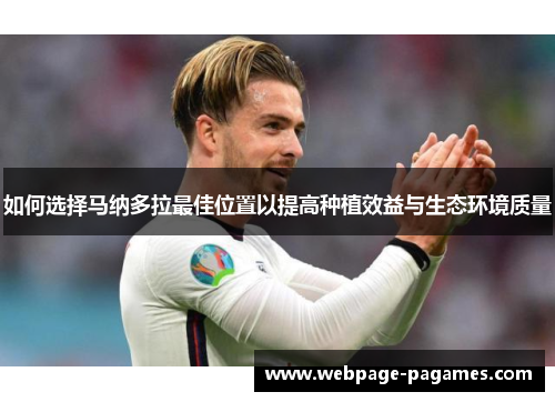 如何选择马纳多拉最佳位置以提高种植效益与生态环境质量