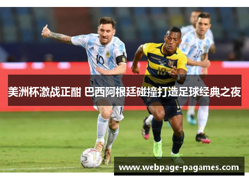 美洲杯激战正酣 巴西阿根廷碰撞打造足球经典之夜